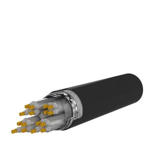 Šestnásťžilový kábel zvýšená odolnosť VK-UIC-V 4 x 4 x 1